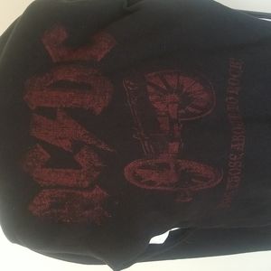 AC/DC Thermal Shirt Rock Heavy Metal Long Sleeve Concert Tee